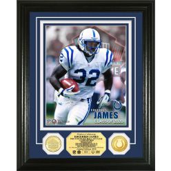 Edgerrin James 2020 Hall of Fame Bronze Coin Photo Mint