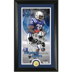 Edgerrin James 2020 HOF Supreme Bronze Coin Photo Mint