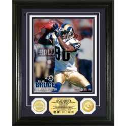 Isaac Bruce 2020 Hall of Fame Bronze Coin Photo Mint