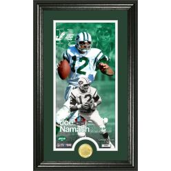Joe Namath 1985 Pro Football Hall of Fame Supreme Bronze Coin Photo Mint