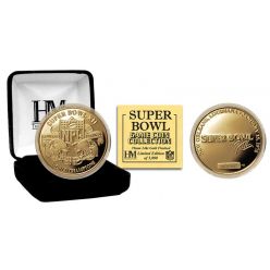 Super Bowl XII 24kt Gold Flip Coin