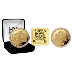 Super Bowl XXVII 24kt Gold Flip Coin
