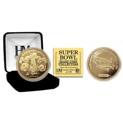 Super Bowl XXXVI 24kt Gold Flip Coin