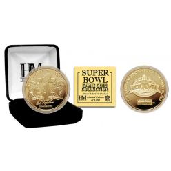 Super Bowl XXXVII 24kt Gold Flip Coin