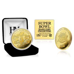 24kt Gold Super Bowl XXXIX Flip Coin