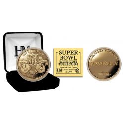 Super Bowl V 24kt Gold Flip Coin