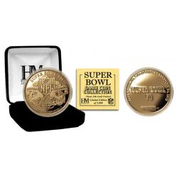 Super Bowl VII 24kt Gold Flip Coin