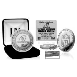 Kansas City Chiefs vs Cleveland Browns Official AFC Divisional Game Flip Coin