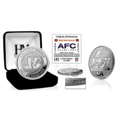 Cincinnati Bengals 2021 AFC Champions Silver Mint Coin