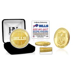 Bills 2021 AFC East Division Champions Bronze Coin