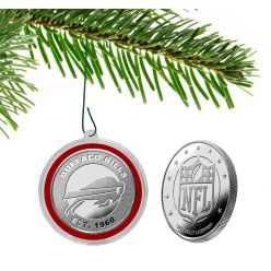 Buffalo Bills Silver Coin Orna-Mint