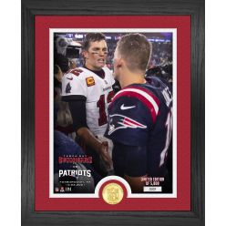 Tom Brady Returns Bronze Coin Photo Mint