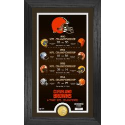 Cleveland Browns Legacy Supreme Bronze Coin Photo Mint