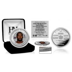 Champ Bailey Hall of Fame 2019 Silver Mint Coin