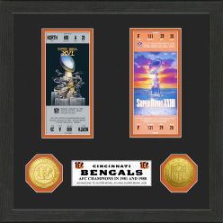 Cincinnati Bengals SB Championship Ticket Collection