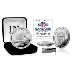 Denver Broncos 2021 Silver Game Coin