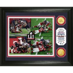Julian Edelman Super Bowl 51 "Catch" Bronze Coin Photo Mint