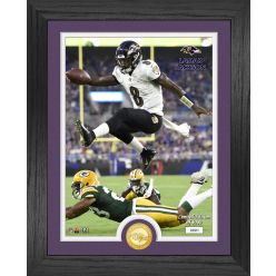 Lamar Jackson Bronze Coin PhotoMint
