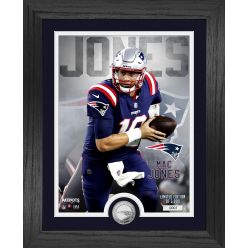 Mac Jones New England Patriots Rookie Silver Coin Photo Mint