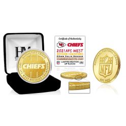 Chiefs 2021 AFC West Division Champions Bronze Coin