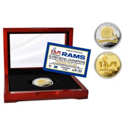 Los Angeles Rams Super Bowl 56 Champions Two Tone Mint Coin