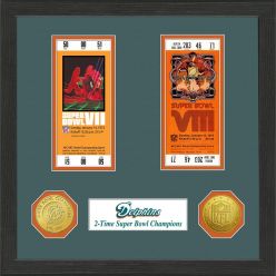 Miami Dolphins SB Championship Ticket Collection
