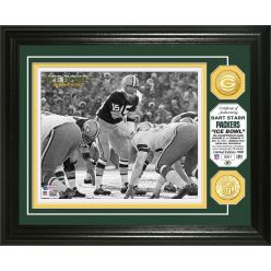 Bart Starr "Ice Bowl" Bronze Coin Photo Mint