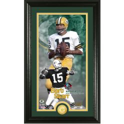 Bart Starr 1977 Pro Football Hall of Fame Supreme Bronze Coin Photo Mint