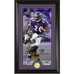 Ed Reed Hall of Fame 2019 Supreme Bronze Coin Photo Mint