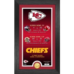 Kansas City Chiefs "Legacy" Bronze Coin Photo Mint