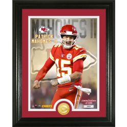 Patrick Mahomes ll Bronze Coin Photo Mint