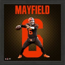 Baker Mayfield Jersey Number Frame