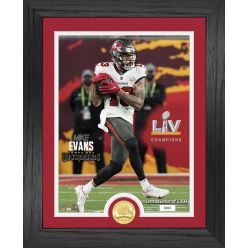Mike Evans Super Bowl 55 Champion Bronze Coin Photo Mint