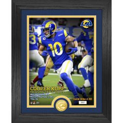 Cooper Kupp Triple Crown Bronze Coin Photo Mint