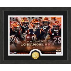 Cincinnati Bengals Super Bowl LVI Team Force Bronze Coin Photo Mint