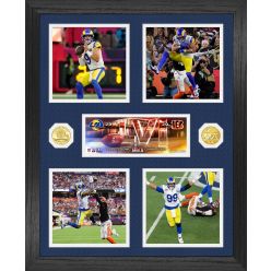 Los Angeles Rams Super Bowl 56 Champions Memorable Moments Bronze Coin Photo Mint