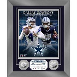 Dak Prescott & CeeDee Lamb Dynamic Duo Silver Coin Photo Mint