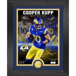 Cooper Kupp Bronze Coin Signature Photo Mint