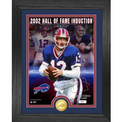 Jim Kelly Bills Hall of Fame Induction Bronze Coin Photo Mint