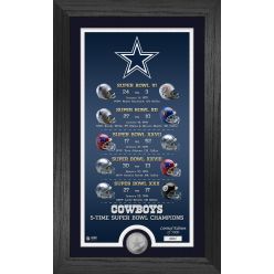 Dallas Cowboys "Legacy" Minted Coin Photo Mint