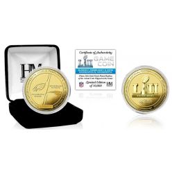 Super Bowl 52 Gold Flip Coin