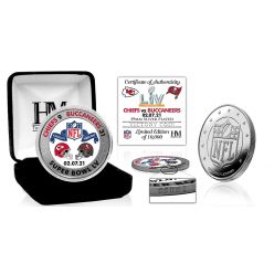 Tampa Bay Buccaneers Super Bowl 55 Victory Silver Mint Coin