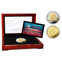 Tampa Bay Buccaneers Super Bowl 55 Champions Two-Tone Mint Coin